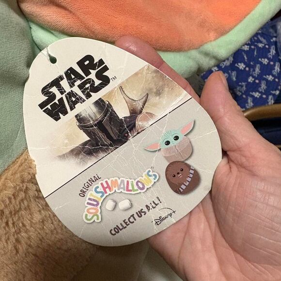 Grogu (Baby Yoda) 20 inch Squishmallow Star Wars - Picture 3 of 3